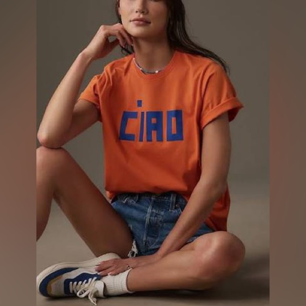 Clare V. Ciao Tee Sz L